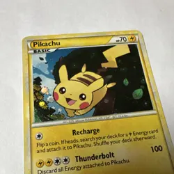 Pokemon Pikachu HGSS03 Hgss Promo Holo Basic 70 HP 2010 Card - Image 3