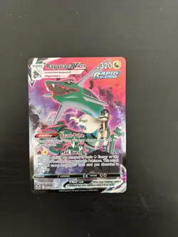 Pokemon TCG Rayquaza VMAX TG20/TG30 SWSH12 Silver Tempest Card Nm/mint - Image 1