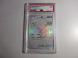 PSA 9 Reshiram EX Black White Rare White Flare Pokemon Card - Image 1