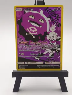 Pokemon TCG Koffing Cosmic Eclipse Card 243/236 Full Art Secret Rare - Image 1