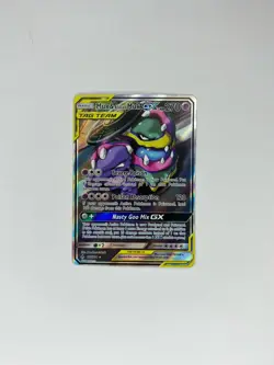 Muk & Alolan Muk GX Alternate Full Art 197/214 Unbroken Bonds Pokemon Card TCG - Image 1