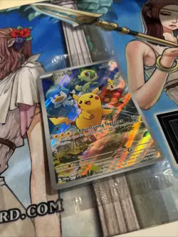 Pikachu 027 Sv: Scarlet & Violet Promo Cards Holo Etb! Sealed - Image 2