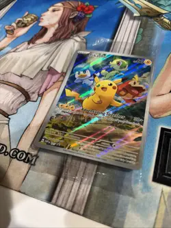 Pikachu 027 Sv: Scarlet & Violet Promo Cards Holo Etb! Sealed - Image 3