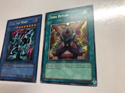 Yugioh Zera the Mant PP01-EN011 & Zera Ritual PP01-EN010 Secret Rare VLP/NM - Image 4