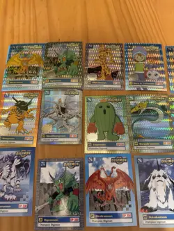 Digimon 1999 60 Cards Lot including 15 Holos, Nearly Complete Set Very Good - Image 3