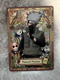 Kakashi Hatake - Naruto Kayou English Card NRSA01-SP-004L5 Heaven Scroll - Image 2