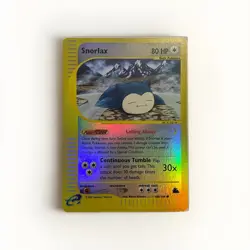 Pokemon Snorlax Skyridge Rare Holo Card 100/144 80 HP English 2003 - Image 1