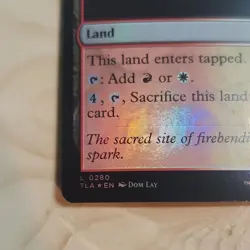 Sun-Blessed Peak 0280 Magic TLA Land Holo Red White 2025 Dom Lay - Image 5