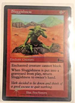 Sluggishness x1 1x FOIL Urza's Legacy NM MTG - Image 1