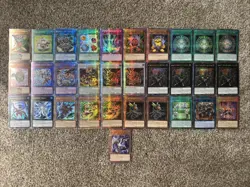 Yu-Gi-Oh! ~ Quarter Century Secret Rare ~ Lot of 41 Cards All Mint - Image 1