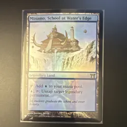 Minamo, School at Water's Edge - The List Reprints - Foil - Rare - Magic: The G… - Image 1