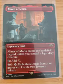 MTG Mines of Moria (Borderless) 0342 Lord of the Rings M/NM Free UK P&P - Image 1