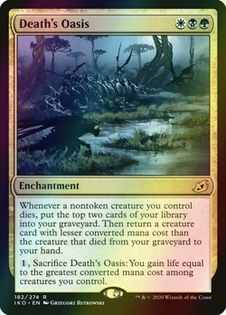 MTG Death's Oasis Foil ** Ikoria: Lair of Behemoths ** English (NM) - Image 1