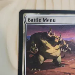 Battle Menu 0009 Magic Final Fantasy Instant Uncommon White 2025 Mingchen Shen - Image 3