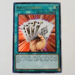 Royal Straight - BLCR-EN002 - NM/VLP - Ultra Rare - 1st ed - Yugioh - Image 1
