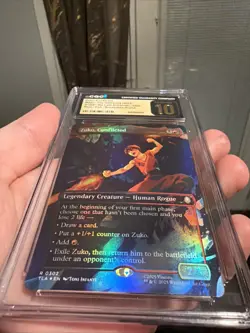 2025 MTG Avatar The Last Airbender Foil Zuko Conflicted CGC Pristine 10 🔥 - Image 2