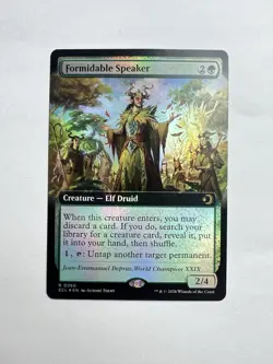 Formidable Speaker - NM ECL Rare Foil MTG [0366] - Image 1