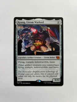 Krang, Utrom Warlord Teenage Mutant Ninja Turtles Regular NM MTG - Image 1