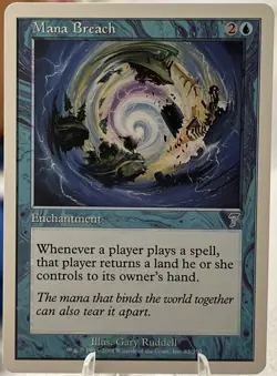 Mana Breach 85/350 7th Edition - Magic: The Gathering TCG - LP - Image 1