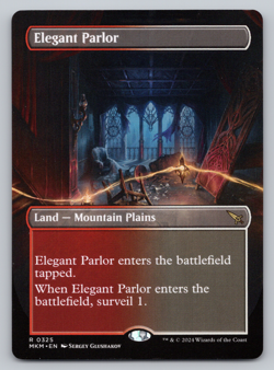 Elegant Parlor Borderless - Murders at Karlov Manor MTG - Image 1