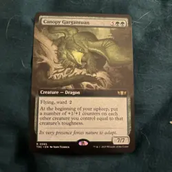 Canopy Gargantuan (Extended Art) Commander: Tarkir: Dragonstorm Regular - Image 1