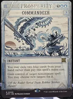 Commandeer #9 Outlaws of Thunder Junction Breaking News Regular Rare - Image 1