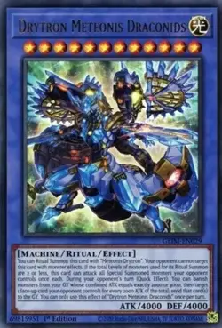 Drytron Metonis Draconids GEIM-EN029 1st Ultra Rare LP Yu-Gi-Oh! DNA GAMES - Image 1