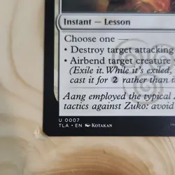 Airbender's Reversal 0007 Magic TLA Instant Uncommon White 2025 Kotakan - Image 5