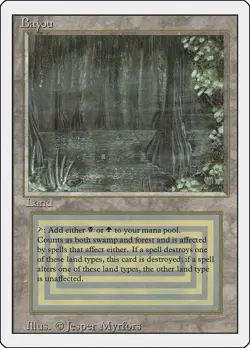 Bayou [3ED - ] - DM [Normal] TCG MTG - Image 1
