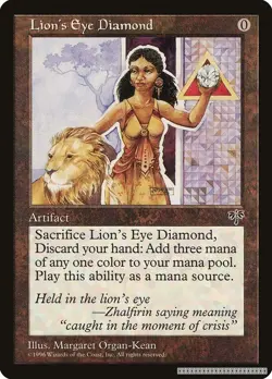 Lion's Eye Diamond [MIR - ] - MP [Normal] TCG MTG - Image 1