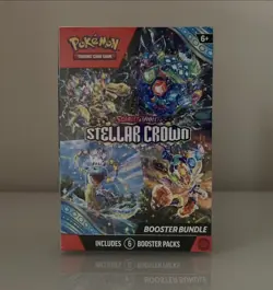 1 x Pokemon Stellar Crown Booster Bundle Sealed New Tracked ✅ - Image 1