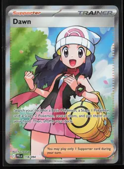 Dawn 118/094 Ultra Rare ME02: Phantasmal Flames Pokemon TCG NM - Image 1