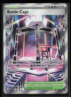 Battle Cage 116/094 Ultra Rare Trainer ME02: Phantasmal Flames Pokemon TCG NM - Image 1