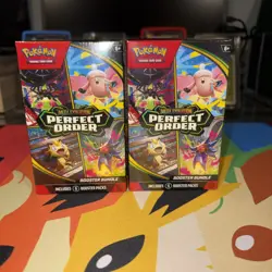 Pokemon TCG Perfect Order Booster Bundle New Sealed x2 - Image 1