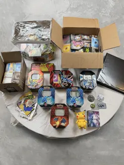 Massive Pokemon Card Collection 4000+ Rare Holo Common GX Vintage Cards Lot - Image 1