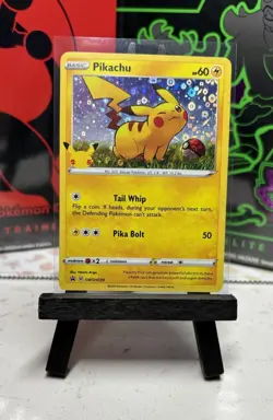 Pikachu SWSH039 General Mills Promo 2020 Holo Rare Holo Pokemon TCG Card NM - Image 1