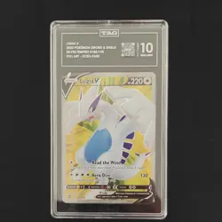 Lugia V 185/195 Swsh12 Silver Tempest Full Art Ultra Rare Holo Pokemon TCG - Image 1