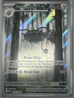 Pokemon TCG Ferrothorn 149/086 SV: White Flare Holo Illustration Rare 140 HP - Image 1
