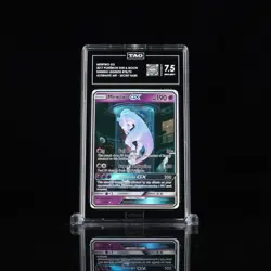 TAG 7.5 MEWTWO GX 2017 POKEMON SM PSA SHINING LEGENDS SECRET #78 NEAR MINT+ - Image 1