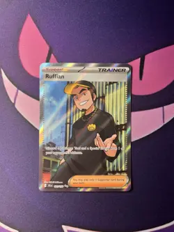 Pokemon TCG - Ruffian 181/159 UR - Journey Together Trainer Full Art - NM+ 🔥 - Image 1