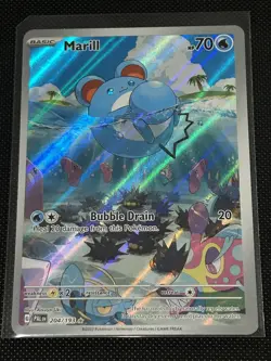 MARILL 204/193 ILLUSTRATION RARE PALDEA EVOLVED POKEMON NM/M - Image 1