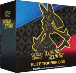 Pokemon Crown Zenith Elite Trainer Box ETB Factory Sealed New - Image 1