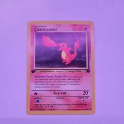 Pokemon Charmander Team Rocket 50/82 1st Edition – LP - Image 1