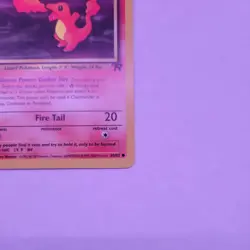 Pokemon Charmander Team Rocket 50/82 1st Edition – LP - Image 2