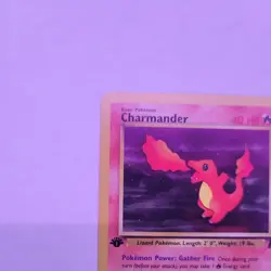 Pokemon Charmander Team Rocket 50/82 1st Edition – LP - Image 4