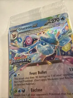 SEALED - Glaceon EX Prismatic Evolutions STAMPED Promo 026/131 Pokemon 2025 - Image 5