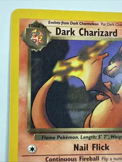 2000 Pokemon Team Rocket Dark Charizard #21/82 - Image 2