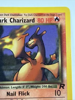 2000 Pokemon Team Rocket Dark Charizard #21/82 - Image 3