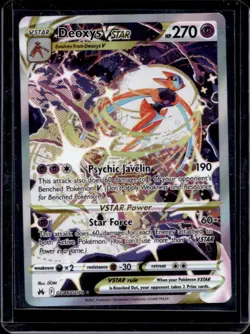 2023 Pokemon SWSH Crown Zenith Deoxys VST Galarian Gallery #GG46/GG70 - Image 1