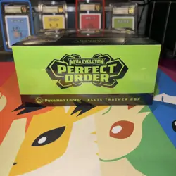 Pokemon Perfect Order Pokemon Center ETB Elite Trainer Box New Factory Sealed - Image 5